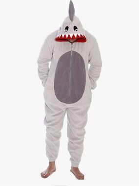 Gray Shark Onesie